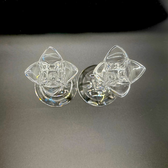 5” Crystal candlestick holder (Full Lead) w/ box - Picture 2 of 8